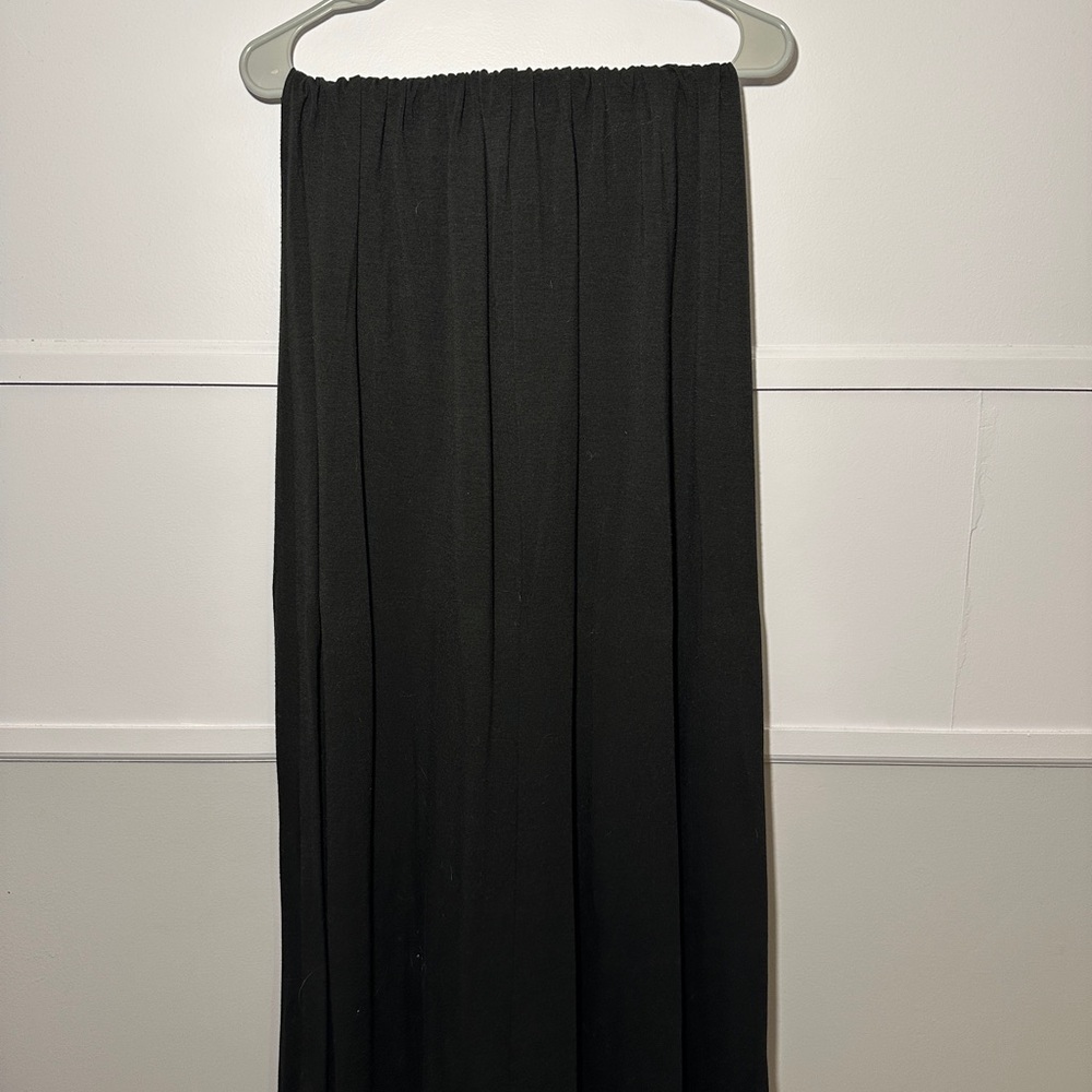 Elegant Black Maxi Skirt